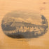 Set of 5 late Victorian British antique wooden mauchlineware